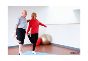 Balance exercise for seniors