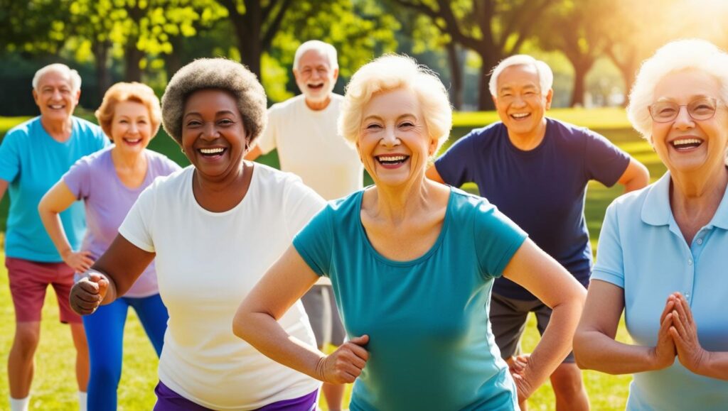 Seniors staying Active