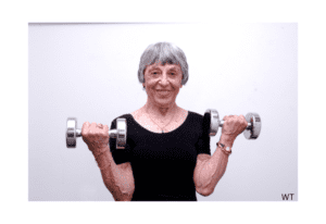 Exercises for Seniors, light weight Training